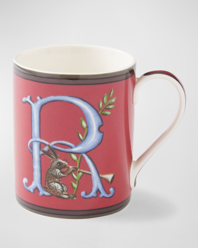 Spode Kit Kemp By  Alphabet Mug In R