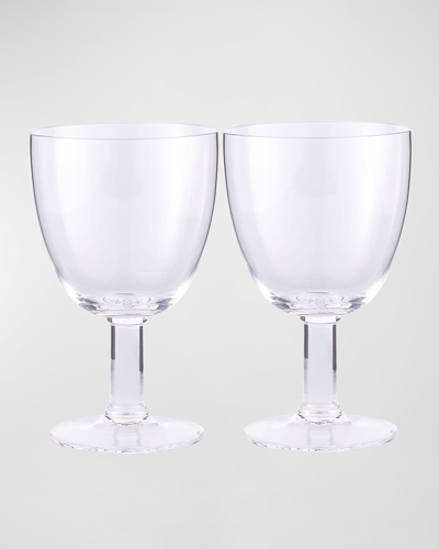 Spode Flow Goblets, Set Of 2 In Clear