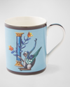 Spode Kit Kemp By  Alphabet Mug In I