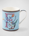 Spode Kit Kemp By  Alphabet Mug In F