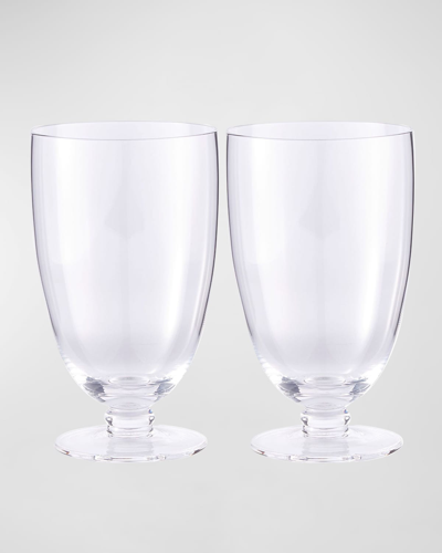 Spode Flow Tumblers, Set Of 2 In Clear