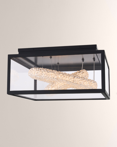 Kalco Lighting Lina Circles Led Outdoor Flush Mount, 24"