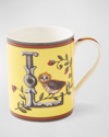 Spode Kit Kemp By  Alphabet Mug In L