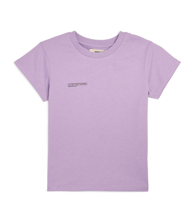 Pangaia Kids' Organic Cotton 365 T-shirt (3-11 Years) In Purple