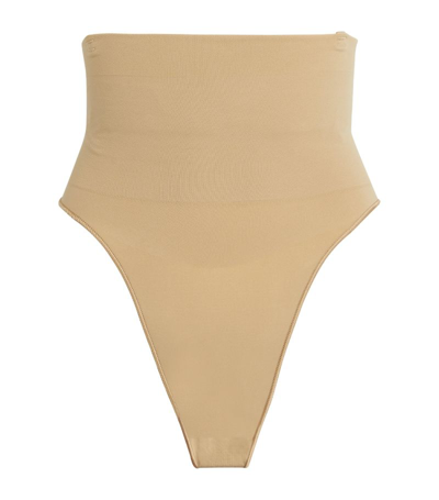 Skims Core Control Thong In Nude