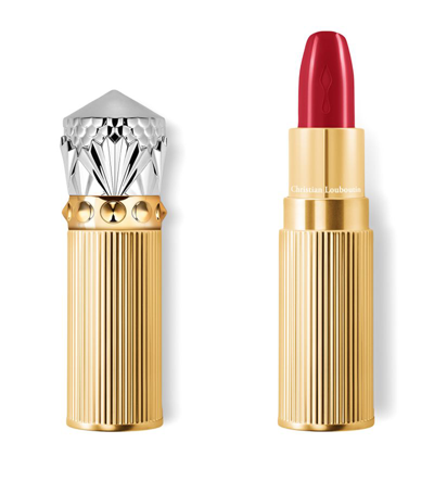 Christian Louboutin Rouge Louboutin Silky Satin On The Go Lipstick In Grenade Love 816