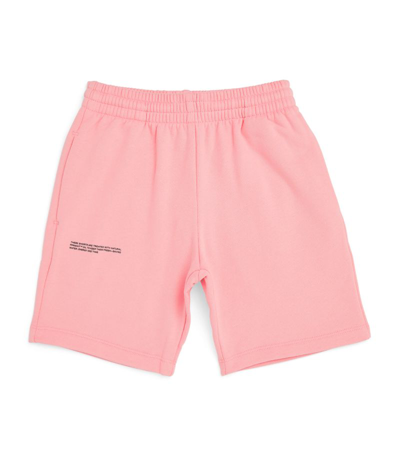 Pangaia Kids' Organic Cotton 365 Sweatshorts (3-11 Years) In Pink