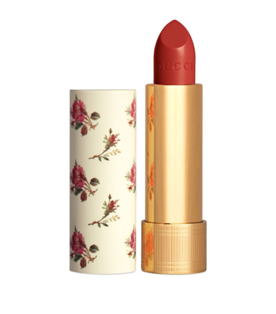 Gucci Rouge À Lèvres Satin Lipstick In Janet Rust