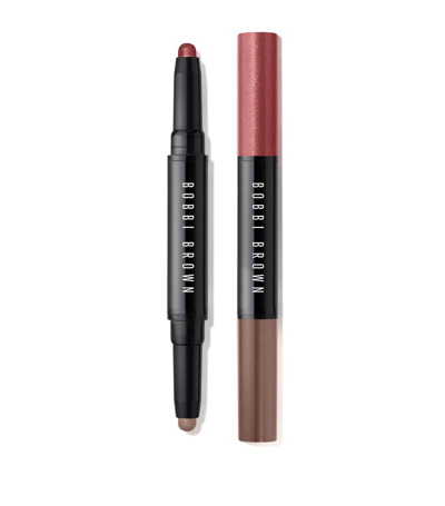 Bobbi Brown Dual-ended Long-wear Cream Shadow Stick In Pink/espresso