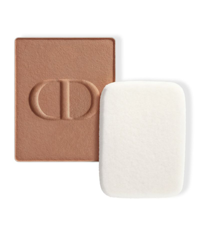 Dior Forever Natural Velvet Compact Foundation Refill In Brown
