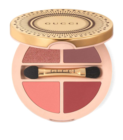 Gucci Palette De Beauté Quatuor Eye, Cheek And Lip Palette 6.1g In Rose Nostalgia