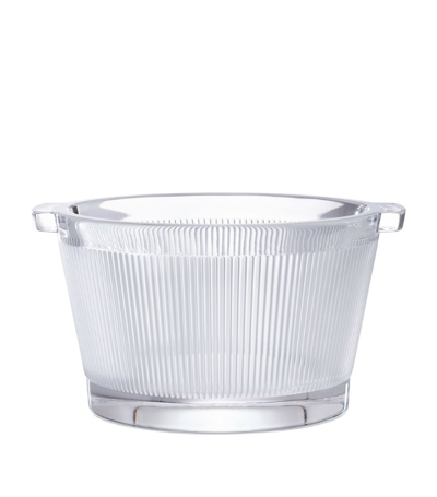 Lalique Wingen Ice Bucket In Clear