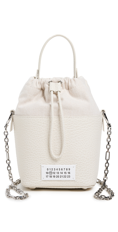 Maison Margiela 5ac Bucket Bag In Neutrals