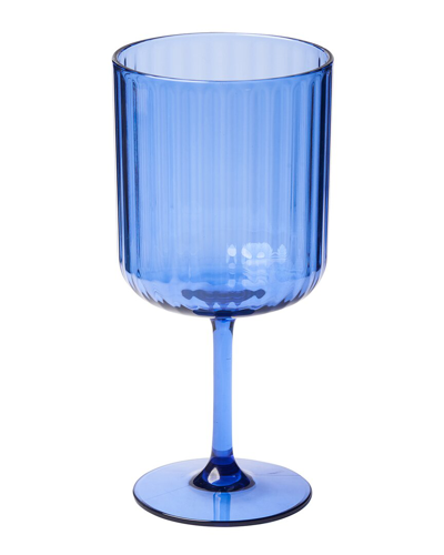 Sophistiplate Set Of 4 Modern 17oz Stemmed Wine Glasses