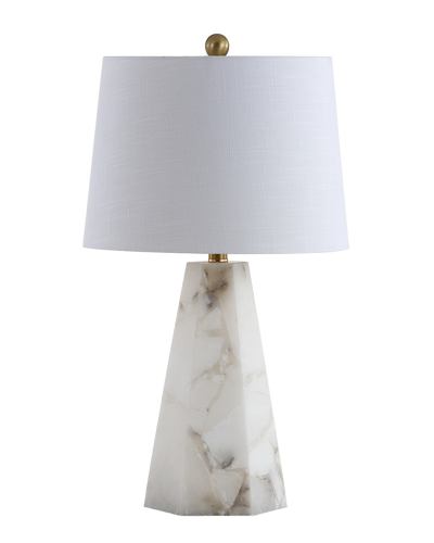 Jonathan Y Xio 25.5in Alabaster Led Table Lamp