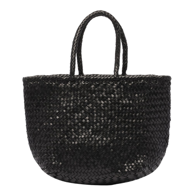 Dragon Diffusion Grace Small Basket Bag In Black