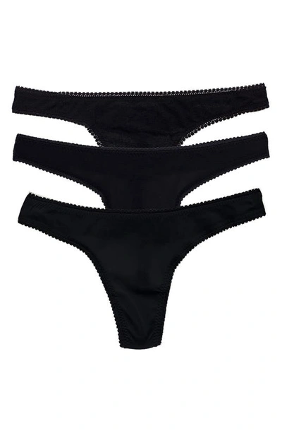 On Gossamer Women's Mesh Hip G 3 Pack 3512p3 In Black