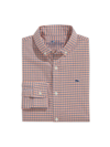 Vineyard Vines Boy's Tattersall Plaid Button-up Shirt In Fresh Squeeze