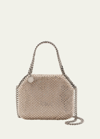 Stella Mccartney Falabella Mini Eco Crystal Shoulder Bag In 9325 Honey