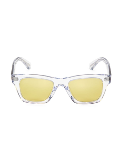 Oliver Peoples Women's 49mm Acetate Square Sunglasses In Crystal Yellow