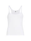 Totême Women's Scoopneck Rib-knit Tank In White