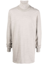 RICK OWENS SURF MARL-KNIT JUMPER