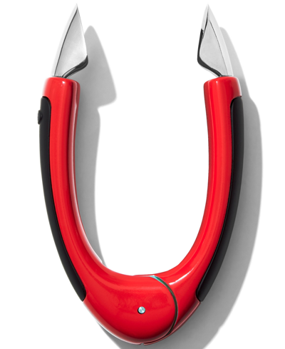 Oxo Good Grips Strawberry Huller In Red