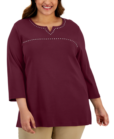 Tunic Tops Macy's Womens Plus Size Dressy Tops Karen Scott