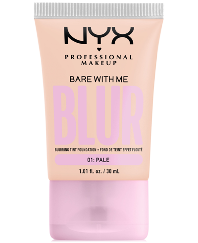 Nyx Professional Makeup Bare With Me Blur Tint Foundation In Pale