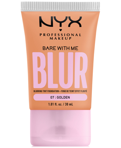 Nyx Professional Makeup Bare With Me Blur Tint Foundation In Golden