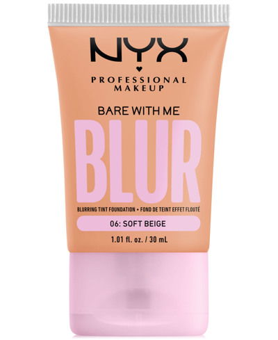 Nyx Professional Makeup Bare With Me Blur Tint Foundation In Soft Beige