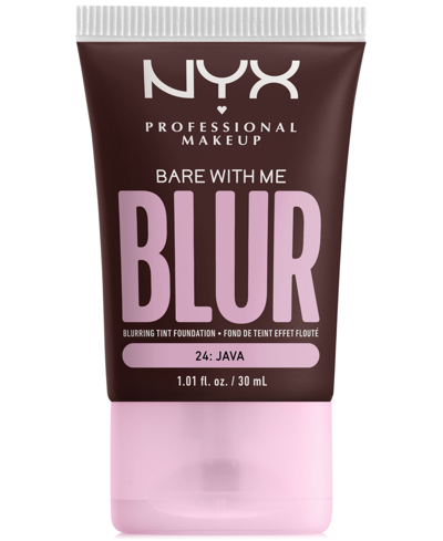 Nyx Professional Makeup Bare With Me Blur Tint Foundation In Java