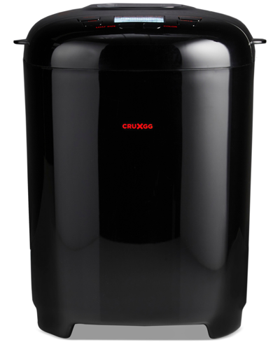 Crux Gg 15-function Programmable 2 Lb. Bread Machine In Black