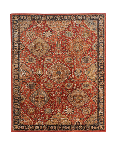 Capel Bosphorus 4400 5'3" X 7'10" Area Rug In Terracotta