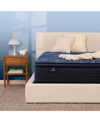 Serta Perfect Sleeper Cobalt Calm 15" Plush Pillow Top Mattress Set-queen Split