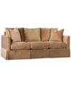 FURNITURE HARNSEY 89" FABRIC SOFA PLUS, CREATED FOR MACY'S