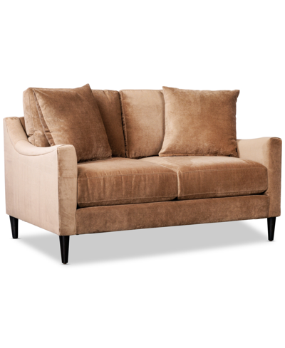 Furniture Iliza 61" Fabric Loveseat, Created For Macy's In Taupe