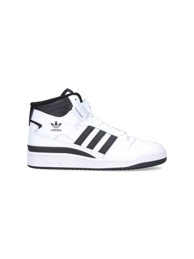 Adidas Originals Adidas Forum Mid Sneakers In Black
