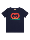 GUCCI INTERLOCKING G COTTON T-SHIRT