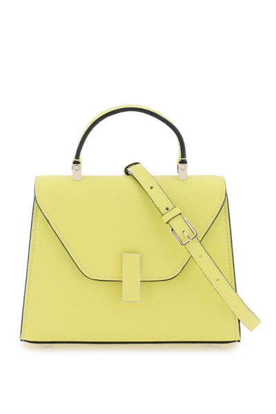 Valextra 'iside' Micro Handbag In Yellow