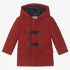 MAYORAL BOYS RED HOODED DUFFLE COAT