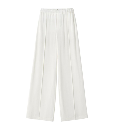 Loewe Silk Pyjama Trousers In White