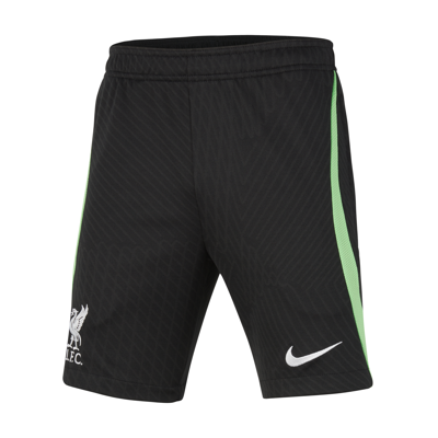 Nike Liverpool Fc Strike Big Kids'  Dri-fit Knit Soccer Shorts In Black