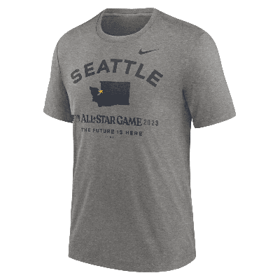 Nike 2023 All-star Game  Men's Mlb T-shirt In Heather Gray