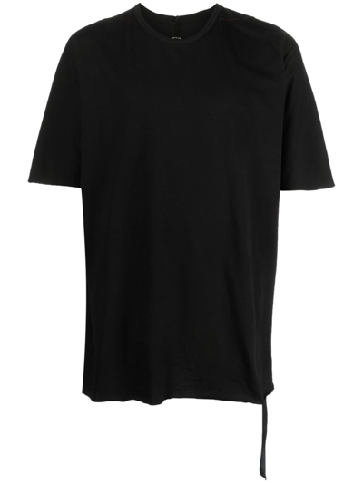 Isaac Sellam Experience Basic T Organic-cotton T-shirt In Black