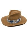 NICK FOUQUET MATCHSTICK-EMBELLISHED WOOL FELT FEDORA