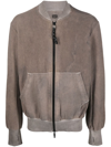 ISAAC SELLAM EXPERIENCE ZIP-UP ORGANIC-COTTON BOMBER JACKET