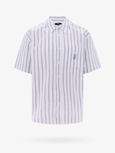 Stussy Striped Shirt In White