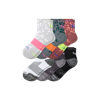 Bombas Running Quarter Sock 6-pack In Rose Black Mix