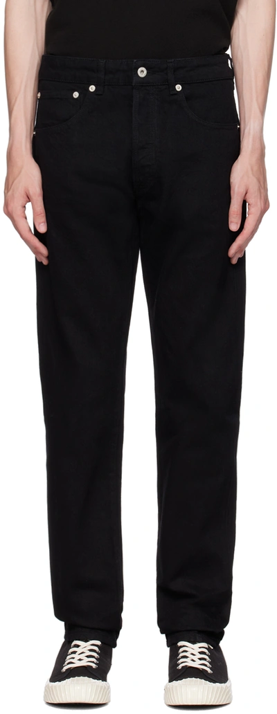 Kenzo Black Bara Jeans In Bm - Rinse Black Den